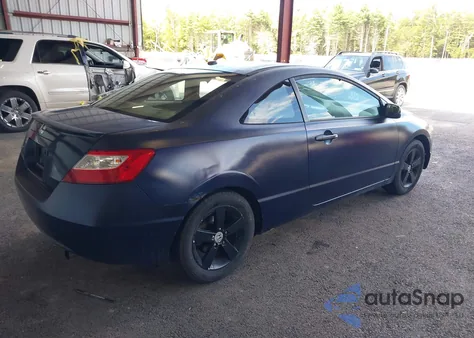 2006 Honda Civic Ex from USA, damaged, VIN 2HGFG12876H575295